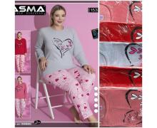 Пижама женская HomeWear, модель 15339 red зима