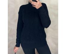 Свитер женский Novetly Store, модель 26382 black зима