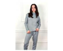 костюм спорт женский Global, модель 1071 grey зима