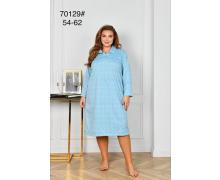 Ночнушка женская Fili Wear, модель 70129 l.blue зима