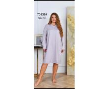 Ночнушка женская Fili Wear, модель 70138 grey зима