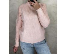 Свитер женский Ekvato, модель 24026 l.pink зима