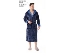 Халат мужской Fili Wear, модель 70133 navy зима