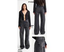 Джинсы женские Jeans Style, модель 2499-4W d.grey демисезон