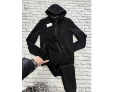 Костюм Спорт мужской Yulichka, модель F3009PM black зима