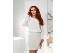 Костюм женский BAT, модель BT106 white зима