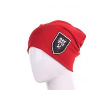 шапка женская Mabi, модель H41 red демисезон