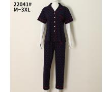 Пижама женская Fili Wear, модель 22041 navy лето