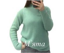 Свитер женский Anna&Vika, модель 26358 mint зима