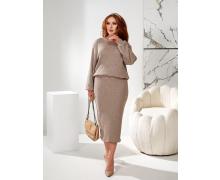 Костюм женский BAT, модель 130 beige зима