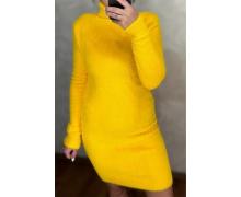 Платье женский Shipi, модель 5709 yellow зима