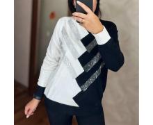 Свитер женский Shipi, модель 24044 black-white демисезон