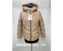 Куртка женская Jacket, модель B8032 l.beige демисезон