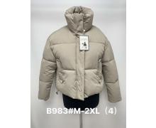 Куртка женская Jacket, модель B983 l.beige демисезон