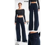 Штаны женские Jeans Style, модель 3433-26W4-56 navy демисезон