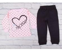 пижама детская OL, модель P048-2 pink демисезон