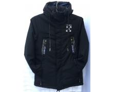 куртка подросток T&T, модель A154 black зима