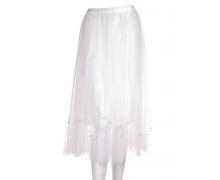 юбка женская Шаолинь, модель 9882 white демисезон
