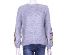свитер женский Шаолинь, модель S229 grey демисезон