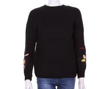 свитер женский Шаолинь, модель S230 black демисезон