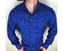 рубашка мужская Надийка, модель RN1909-3 св.синий зима