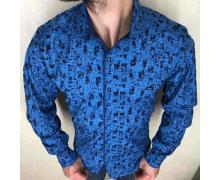 рубашка мужская Надийка, модель RN1909-5 св.синий зима