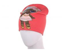 шапка детская Mabi, модель H273 pink демисезон