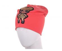 шапка детская Mabi, модель H289 pink демисезон