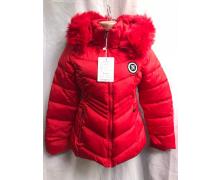 куртка женская T&T, модель A434 red зима