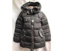 куртка женская T&T, модель A446 black зима