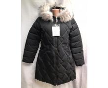 куртка женская T&T, модель A448 black зима