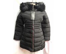 куртка женская T&T, модель A450 black зима