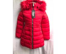 куртка женская T&T, модель A451 red зима