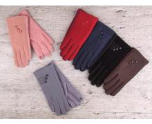 перчатки женские КОРОЛЕВА, модель 2-35 mix  на меху сенсор зима