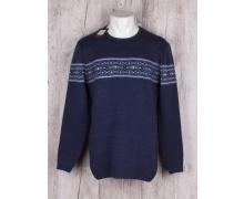 свитер мужской Ismail, модель 7115 d.blue демисезон