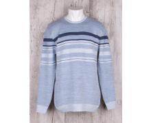 свитер мужской Ismail, модель 7118 l.blue демисезон
