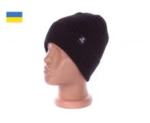шапка мужская Off-white, модель Конверс черный зима