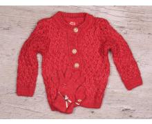 свитер детский DQT, модель S59 pink демисезон