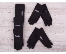 перчатки подросток Brabus, модель P09 black зима