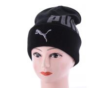 шапка подросток Helix, модель H70 black зима
