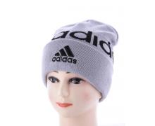 шапка подросток Helix, модель H71 grey зима