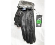 перчатки мужские Rubi, модель 6-07 black (10.5-12.5) мех зима