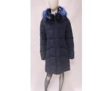 куртка женская T&T, модель A645 blue зима