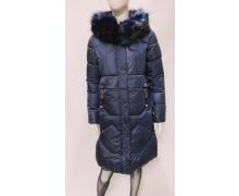 куртка женская T&T, модель A650 blue зима