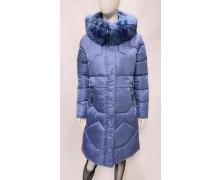 куртка женская T&T, модель A652 blue зима
