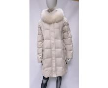 куртка женская T&T, модель A653 white зима
