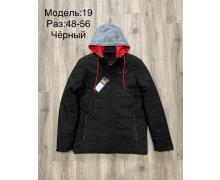 куртка мужская T&T, модель 19 black зима