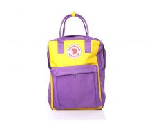 рюкзак женский Science, модель S11 purple-yellow демисезон