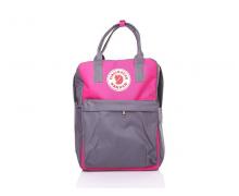 рюкзак женский Science, модель S12 grey-pink демисезон