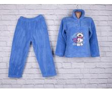 пижама детская Pinar, модель 8180 синий зима